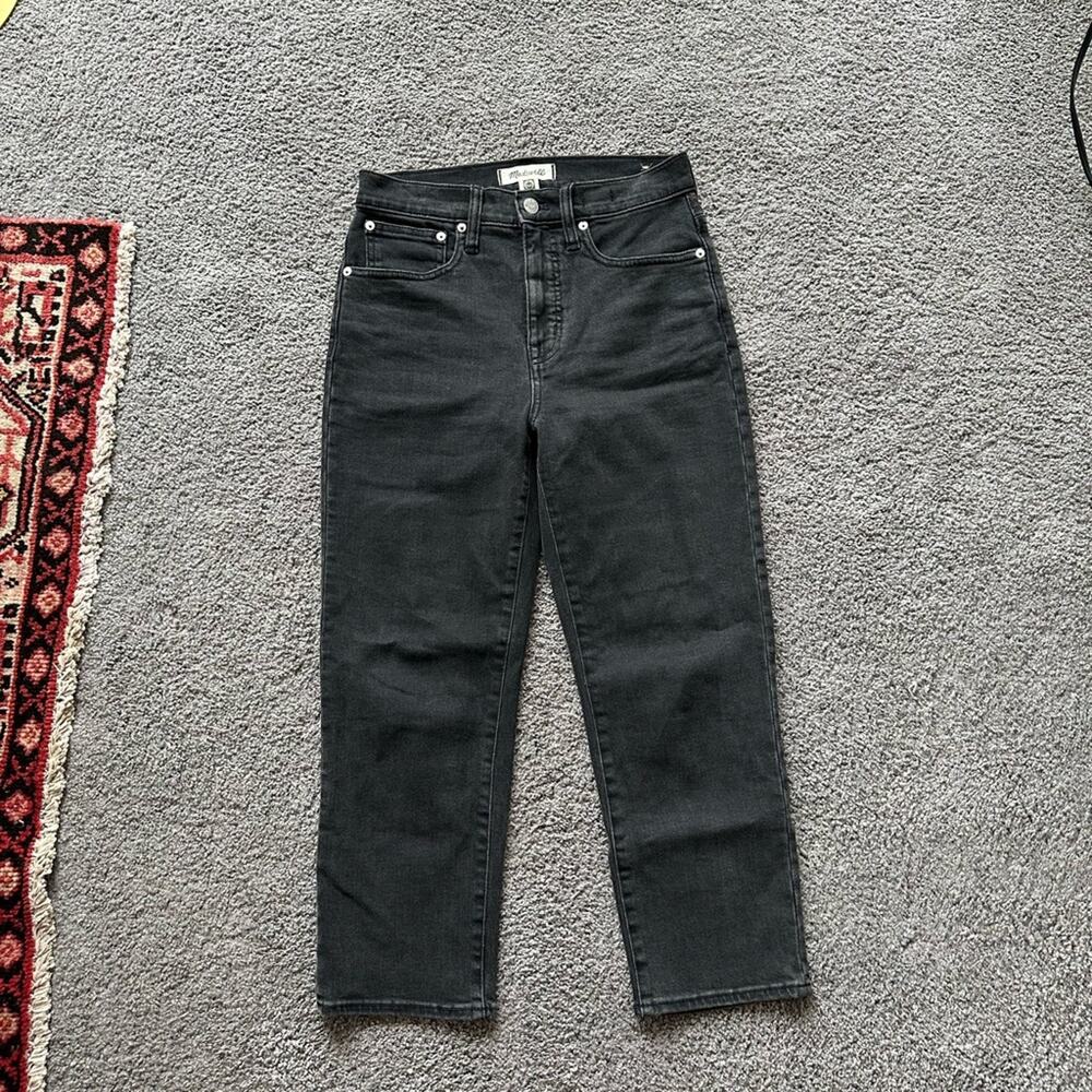 Madewell High-Rise Slim Crop Boyjean NEW